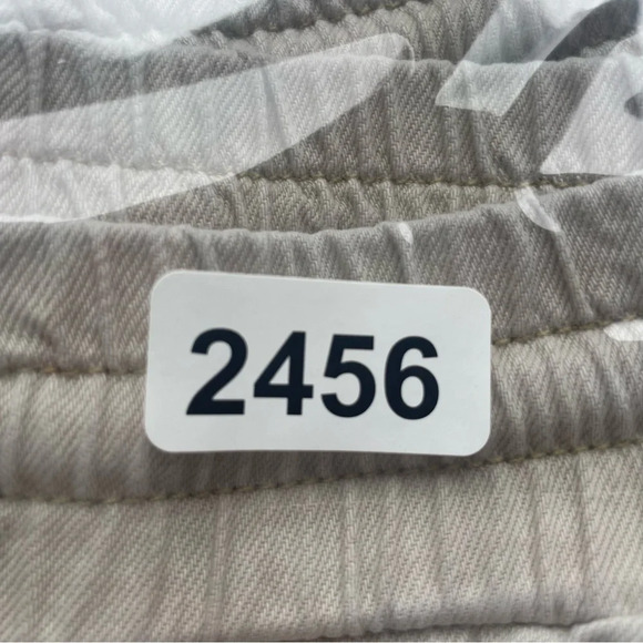 Free People We the Free Khaki High Waist Drawstring Wide Leg Pants 22456 - Picture 13 of 13